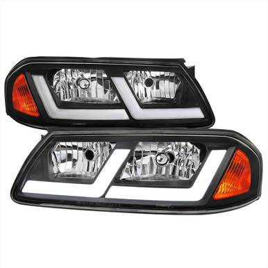 LED Fog Lights W/ DRL For 2000-2005 Chevy Impala – Front Bumper Pair, Clear Lens