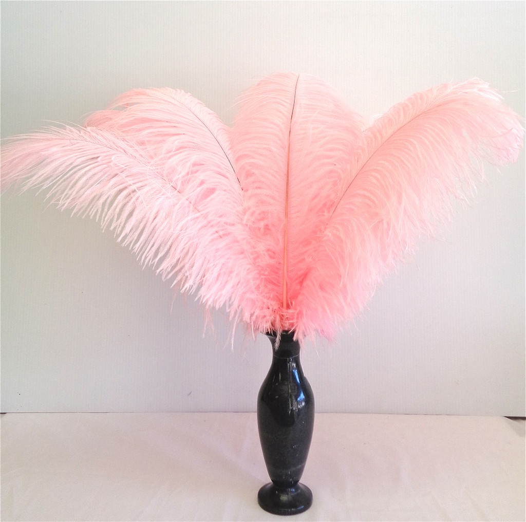 Light Pink Ostrich Feather