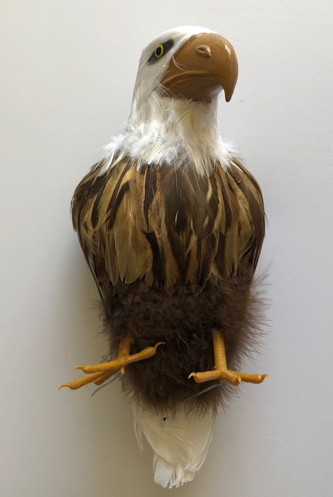 Bald Eagle Standing Figurine 13 inch per 6