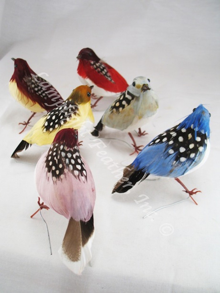 Christmas Partridge Decoration Set - per 4 