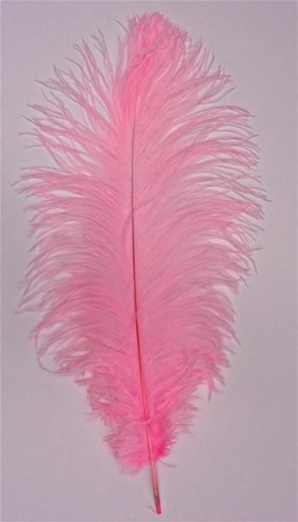 Candy Pink Ostrich Feather 17-21+ inches  per Each