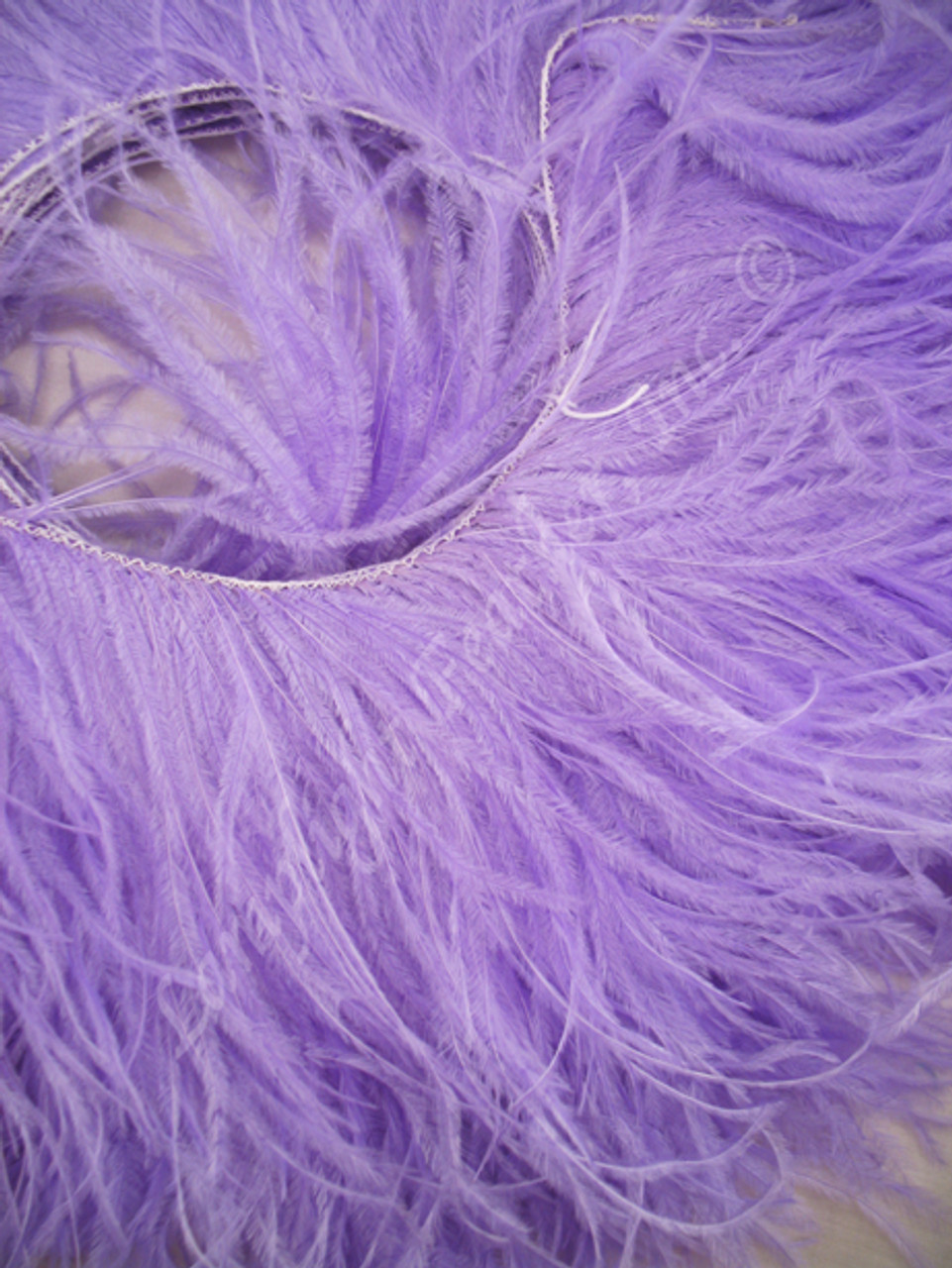 lavender ostrich feathers