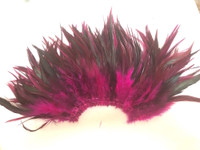 rooster feathers furnace saddle fuchsia hot pink