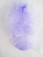 Lavender Craft Feather Turkey Plumage