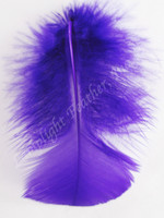 Purple Turkey Plumage (flats) Craft Feather