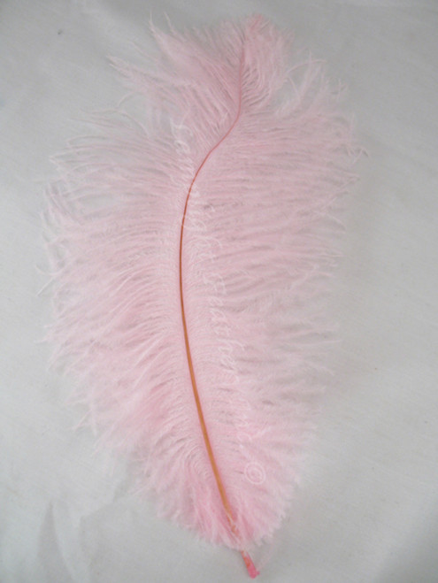 light pink ostrich feathers