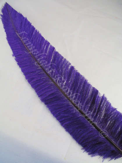 OSTRICH NANDU, STANDARD, Purple 12-16 inch per Each