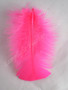 Turkey Plumage Craft Feather Hot Pink