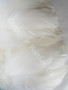 NATURAL White Goose Shoulder Feathers  per Ounce B