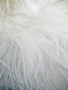 White Ostrich Fringe Premium 
