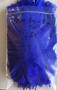 Turquoise blue mini ostrich feathers 5–8 inch pack of 24 in clear bag – Lamplight Feather