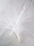 White Turkey Marabou Feathers 4-5 Inch per Ounce