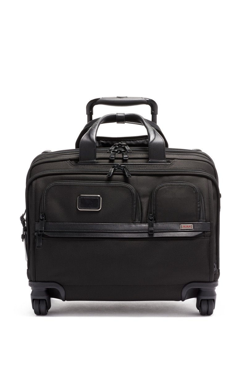 Alpha Deluxe Laptop Expandable Wheeled Brief