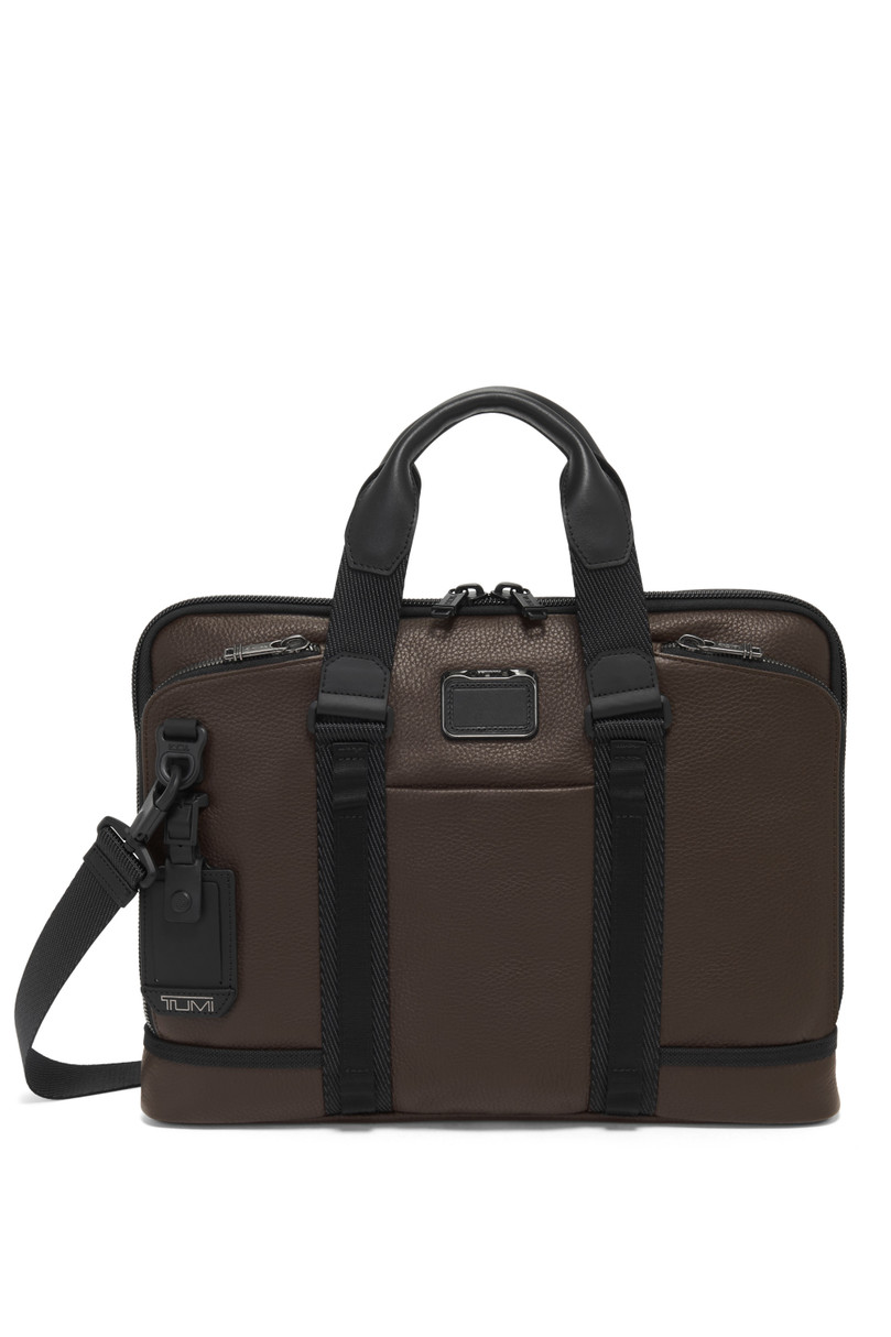 Alpha Bravo Academy Leather Brief