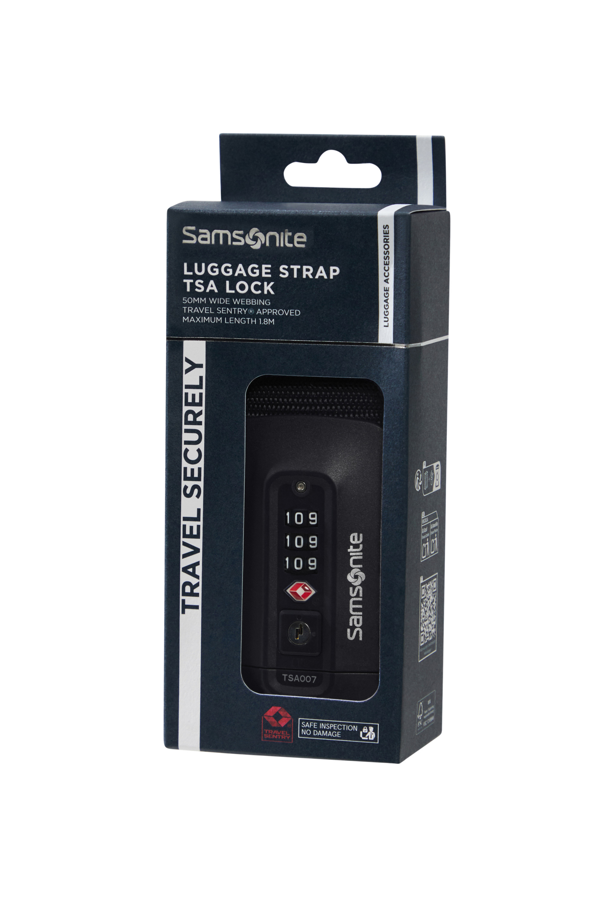 Samsonite キャリーカート TSAロック Ta Revolution Luggage Strap/TSA Lock - Samsonite