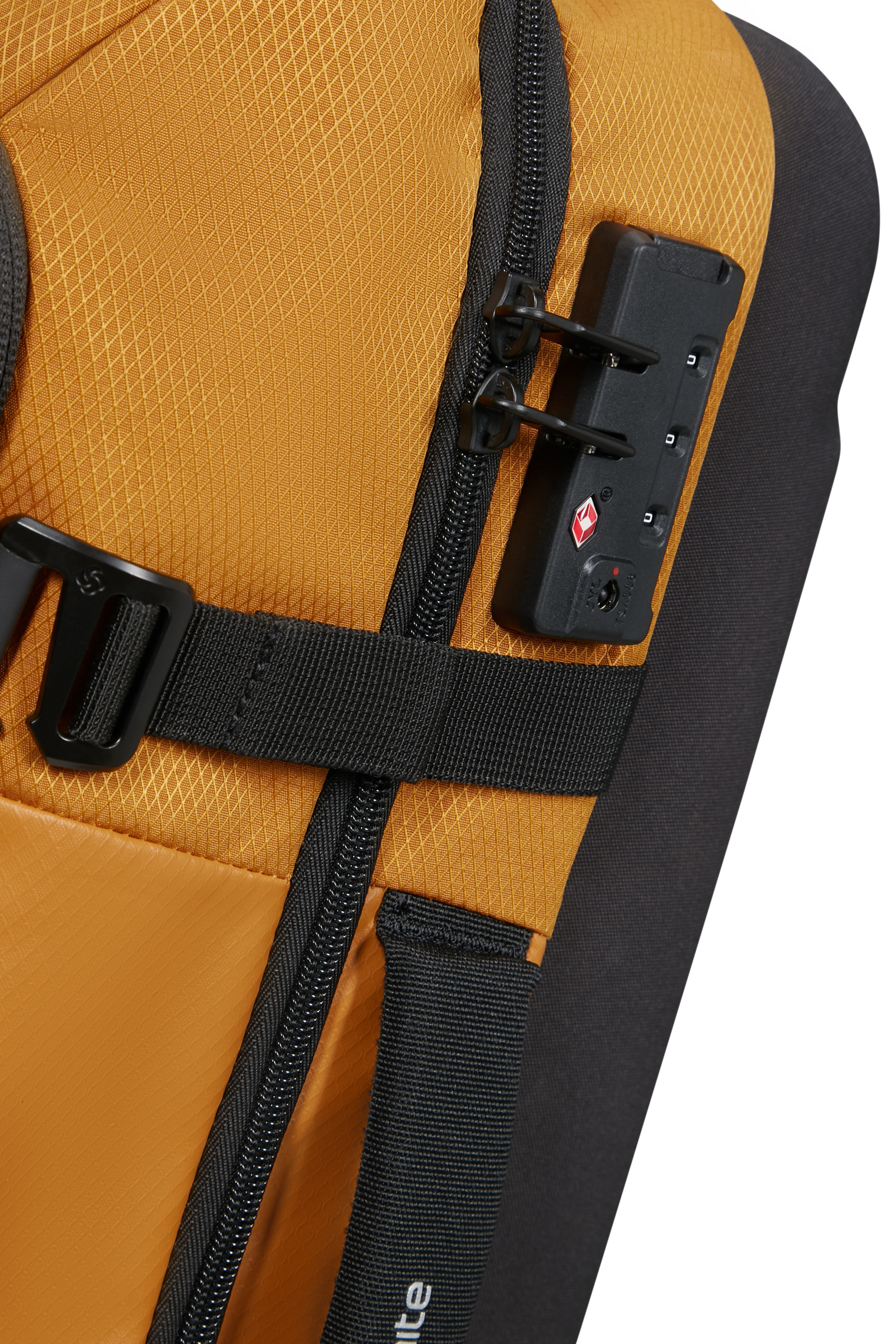 Accent Bag／Hypalon black × orange Armox Duffle with Wheels/Backpack 55cm - Samsonite