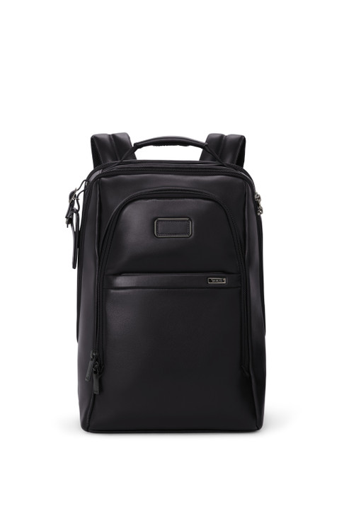 Alpha Medium 15" Expandable Leather Backpack