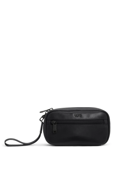 Travel Accessory Leather Zip-Around Case