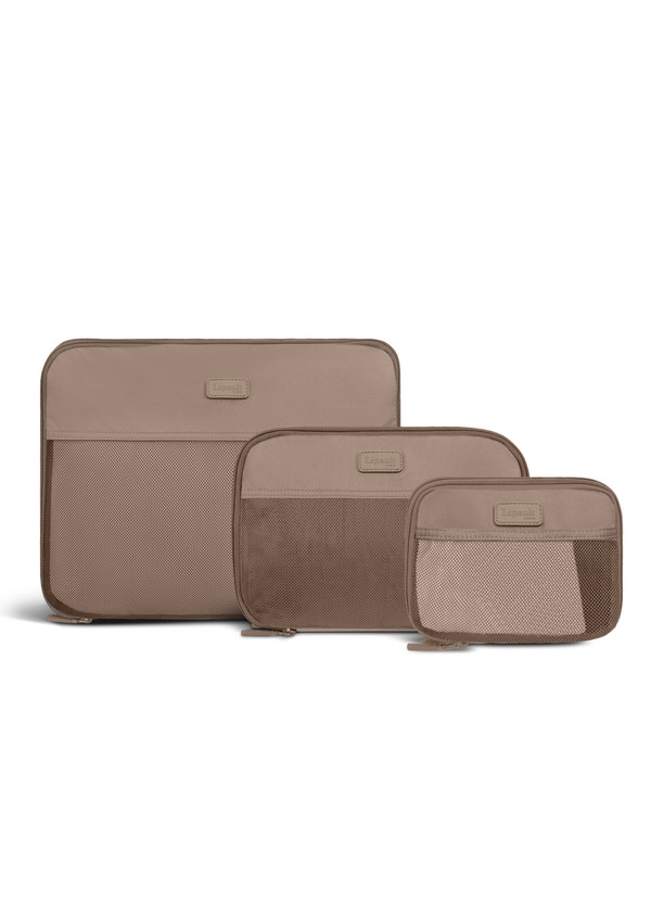 Travel Accessories Set Of 3 Compression Packing Cubes