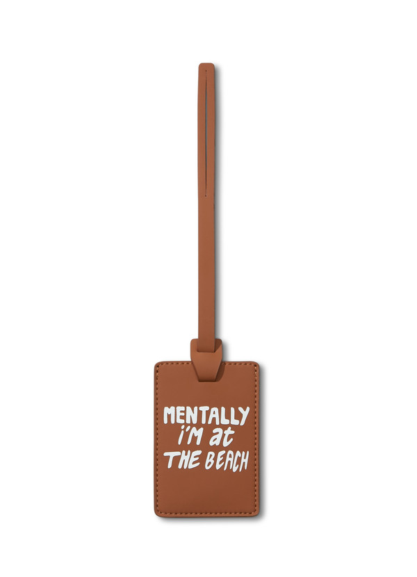 Travel Accessories At the Beach Luggage Tag