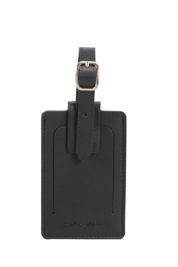 Global Ta ID Leather Luggage Tag