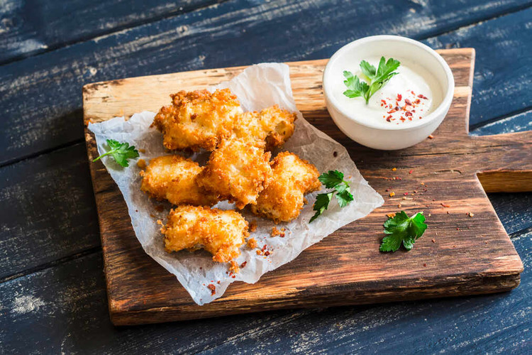 Recipe for Parmesan Baked Fish Nuggets