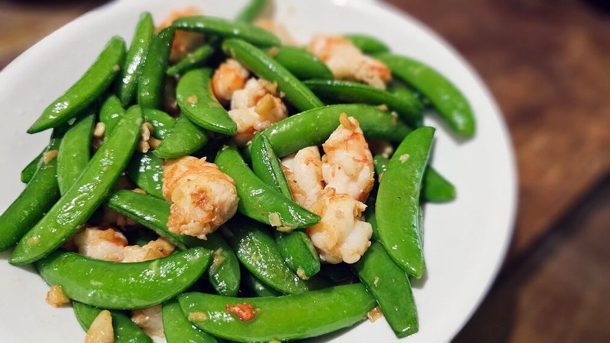 Recipe for Stir-Fried Garlic Green Beans and Shrimp Recipe for Stir-Fried Garlic Green Beans and Shrimp