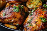 BBQ Chicken & Potato Foil Packet Meal