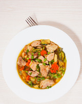 Hearty Chicken Vegetable Stew Recipe
