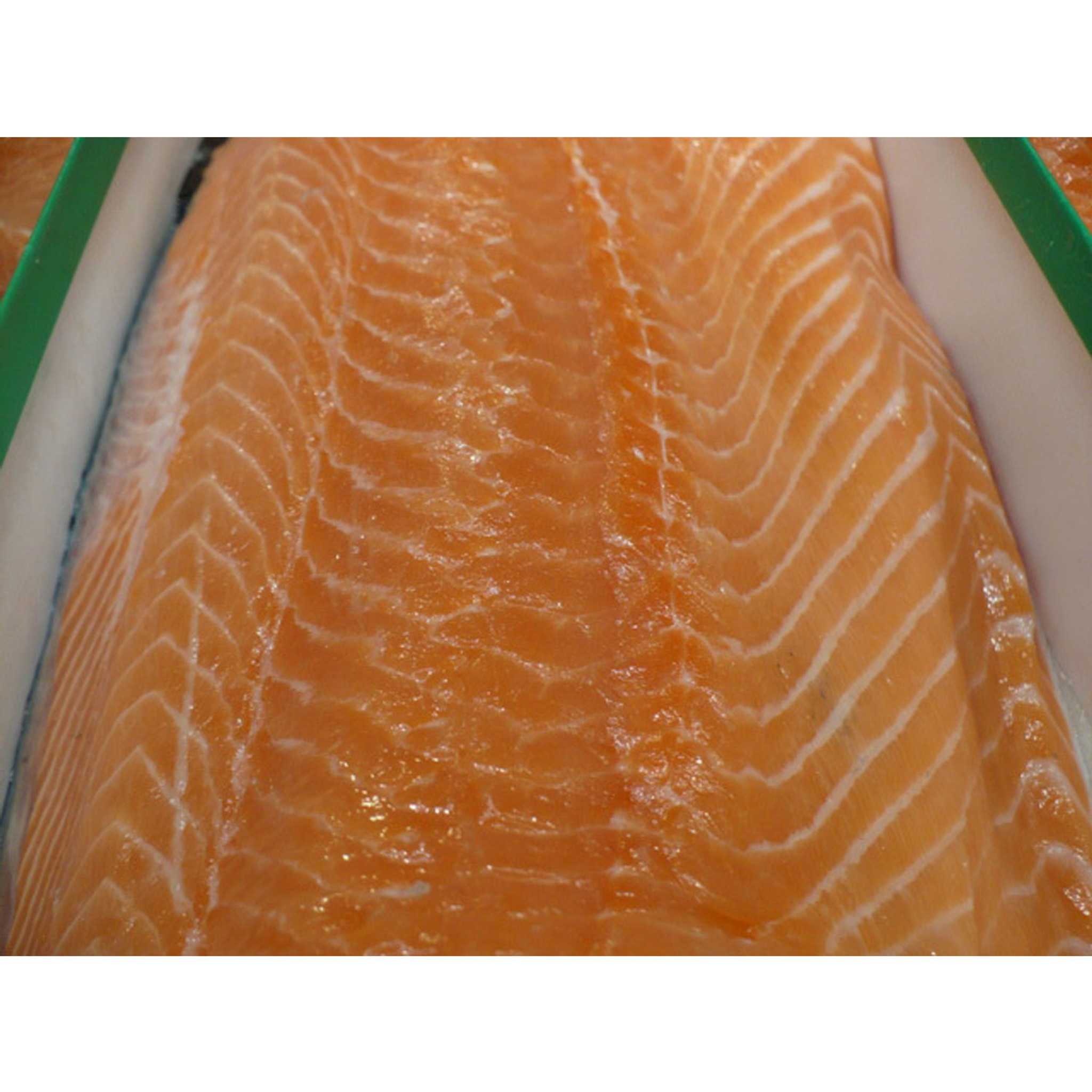 Canadian Salmon Fillets Bone In 4 Lb Avg Robert Wholey Company