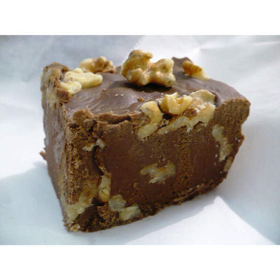 chocolate walnut fudge square