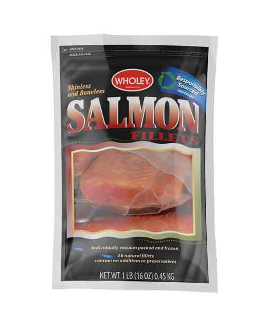 Wholey Frozen Salmon Portions (2 Lb.)