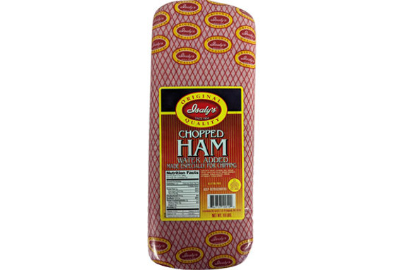 block of Isaly's chopped ham