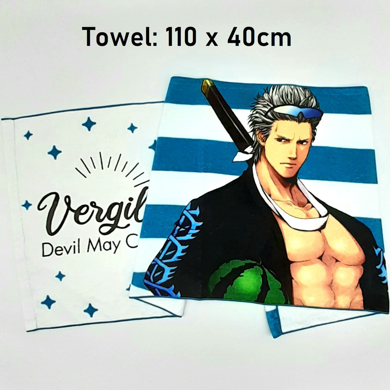 Devil May Cry 5 Vergil Towel Enjoy Summer! CAPCOM STORE!