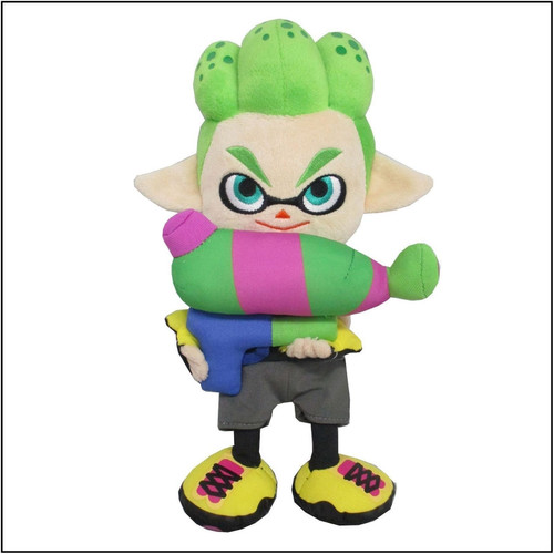 Buy Splatoon Green Boy Plush S size Toy 23cm Tall SANEI