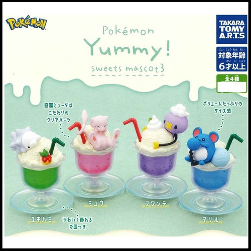 Buy Buy Pokemon Sweets Yummy Mascot Figures 2022 Takara Tomy Arts 2023
