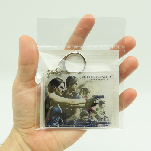 Buy Resident Evil Death Island Jill, Leon, Claire, Chris, Rebecca Clear Acrylic Keychain SR-GYM Capcom 2023