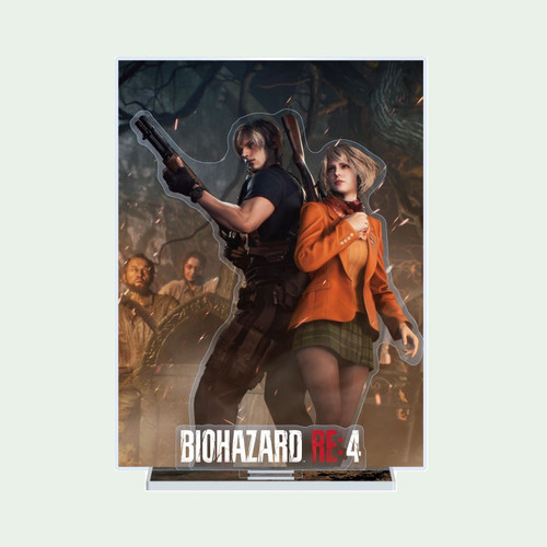 Buy "Resident Evil 4" Diorama Leon and Ashley Acrylic Stand Capcom 2023