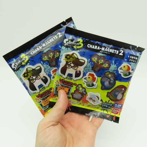 Buy 2 Pcs RANDOM Splatoon3 Chara Trading Magnets Vol.2 Bandai 2023