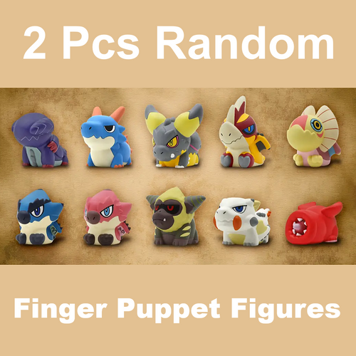 Buy 2Pcs Random Monster Hunter Finger Puppet Figures Vol.2 CAPCOM 2026
