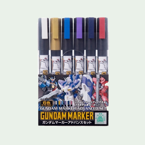 Buy 6 Pcs Set Gundam Advanced Paint Markers GSI Creos Japanese