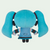 Hatsune Miku Fluffy Series Puppet Big Plush Toy