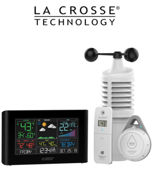 La Crosse S82950 WiFi Wind Weather Station with AccuWeather Forecast