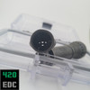 Dual filtered view of screen inside the mouthpiece of the 420EDC TiChillum.