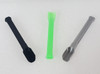 Reversed PETg-ScoopAr in 3 Colorways, from left to right Black, Green (Glow in Dark) and Silver
