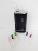 Arizer Go SRT centered top with Quartz Sick Rubes variant deployed, below from left are borosilicate Rose Quartz, Anthracite and Emerald variants.  On right are the Pirl synthetic corundum variants in Sapphire and Ruby.