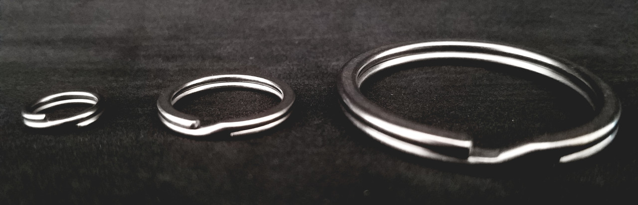 Titanium Split Rings - Hammock Hardware