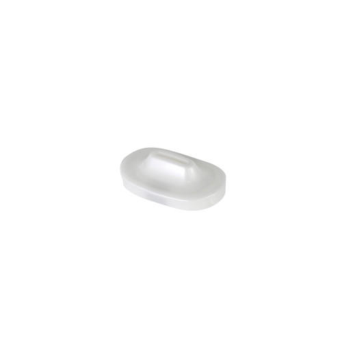 White Mouthpiece Tip for XLux Roffu on white background on angle
