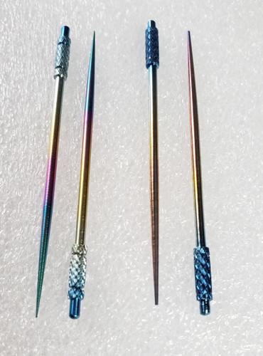 Rainbow Anodized Titanium ToothPick Rainbow Anodized Titanium ToothPick