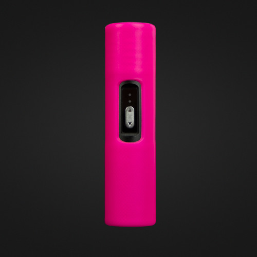 Pink Silicone Skin for the Arizer Air SE and Air on black background